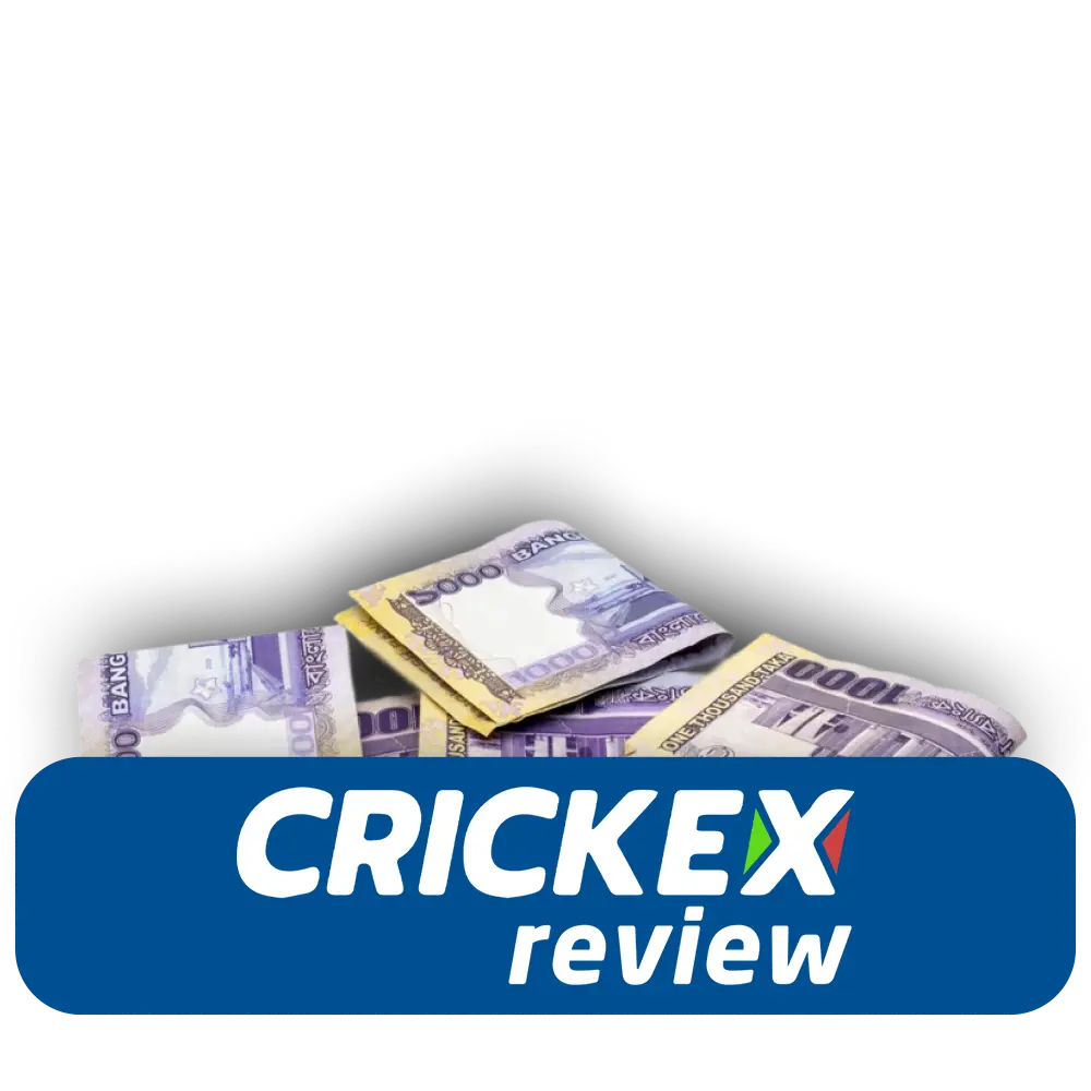 To start playing casino games or betting on Crickex, you need to fund your account.